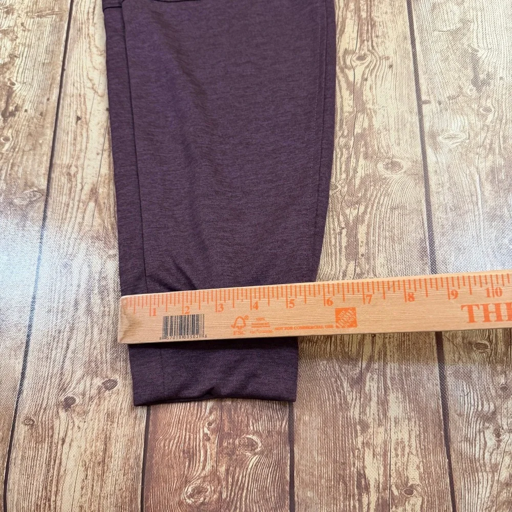 All in Motion Qwick Dry Jogger Pants Mens Large Burgundy Athletic Relaxed